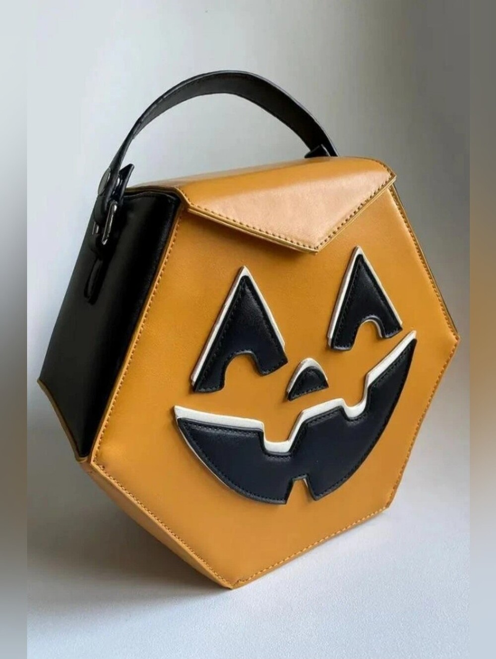 RARE Trick O' Treat Pumpkin Box Purse